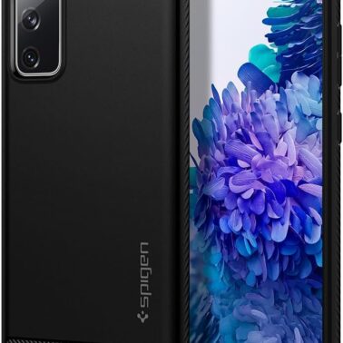 Spigen for Galaxy S20 FE Case, Rugged Armor (2020) [Military-Grade Protection] - Matte Black
